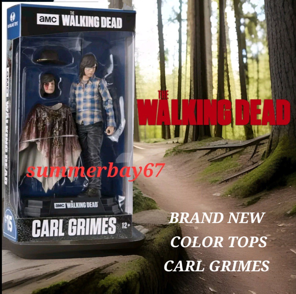 McFarlane Toys The Walking Dead Comic Series 4 Carl Grimes figura de acción Comp
