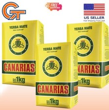 3- PACK YERBA MATE CANARIAS 3KG-6.6LB FREE SHIPPING FROM USA
