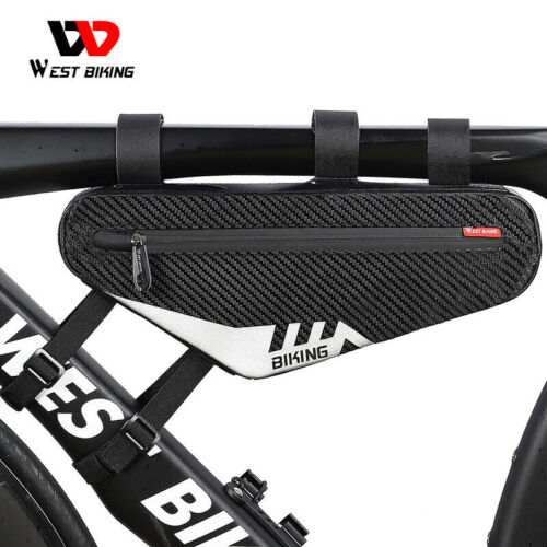 WEST BIKING Bicicleta Bicicleta Marco Bolsa Impermeable Reflectante Ciclismo Triángulo Bolsa - Imagen 58 de 78