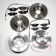 Bremsscheiben Ø 286 mm + Ø 276 mm + Beläge vorne hinten für BMW 3er [E46]