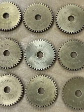 BOSTON GEAR BRASS G-177 SPUR GEAR 32 PITCH 40 TEETH FOR CLOCK MACHINE REDUCTION