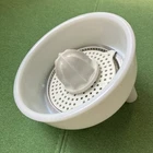 VTG Sunbeam Mixmaster Milk Glass Juicer Attachment