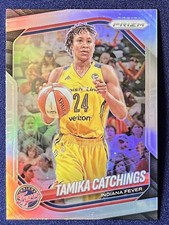 Tamika Catchings - Silver Prizm - 2025 Panini Prizm #60 - Indiana Fever HOF