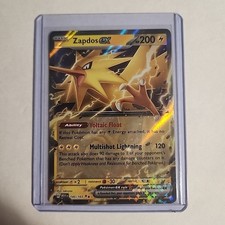 Zapdos EX 145/165 Scarlet & Violet Holo Doubl...