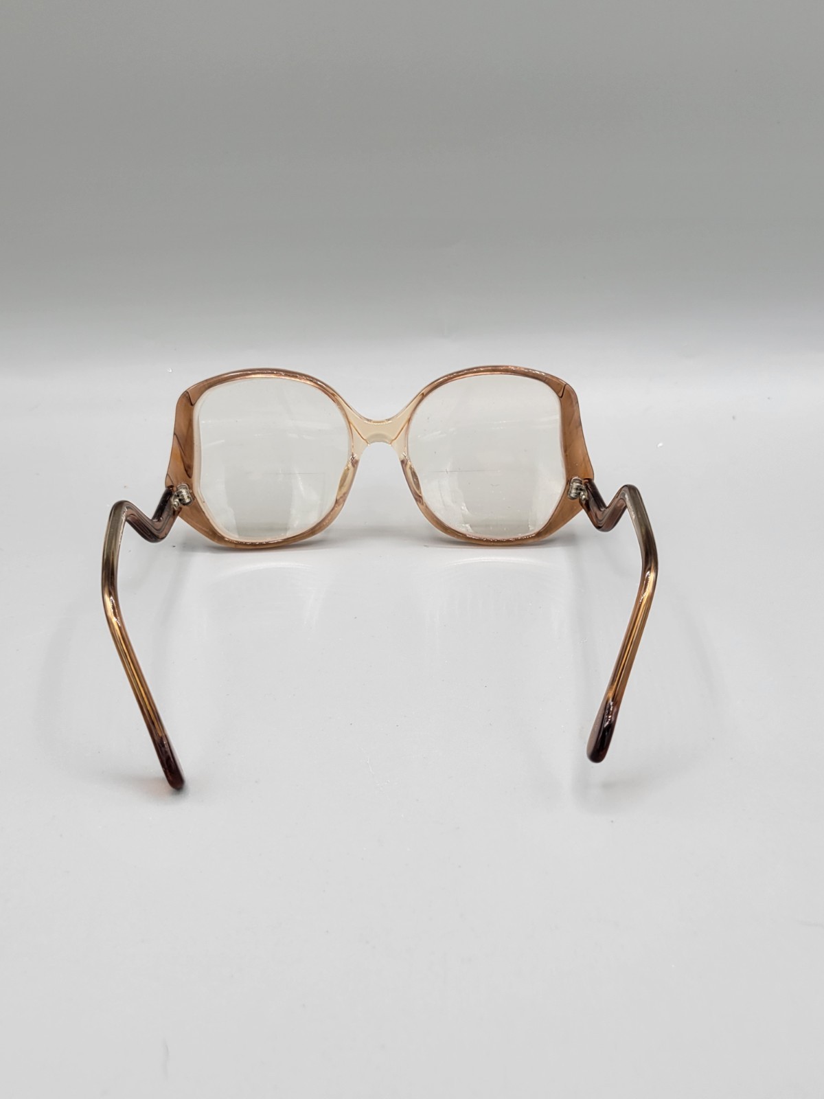 Vintage 70s 80s Oversized Wimbledon June-1 Retro Drop Arm Eyeglass Frames