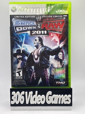 Smack Down Vs. Raw 2011 Limited Edition Microsoft Xbox 360 Game CIB
