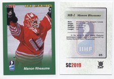 2019 SC2019 #1 Manon Rheaume green 2/5 Ice Legends