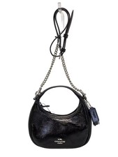 COACH Carmen Mini Crossbody 2WAY Leather BLK Solid F2480 CW036 JAPAN