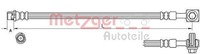 Metzger Bremsschlauch Vorderachse Links FüR Opel