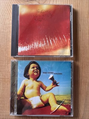 The Cure CD Lot 2 - Galore & Kiss Me Kiss Me Kiss Me -  Preowned