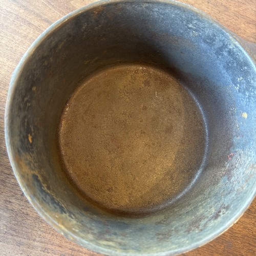 Vintage BSR Red Mountain Cast Iron Sauce Pan Stew Pot w/ Lid 2 Qt Quart - Picture 8 of 16