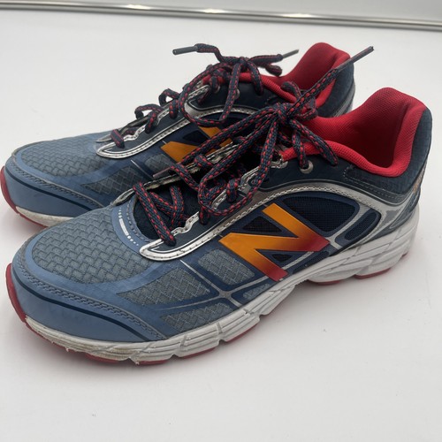 Boy’s 860v5 New Balance KJ860GOY Athletic Tennis Shoes Size 5 Red Orange Blue Boy’s 860v5 New Balance KJ860GOY Athletic Tennis Shoes Size 5 Red Orange Blue