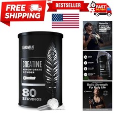Micronized Creatine Monohydrate Powder – 80 Servings for Optimal Muscle Recovery