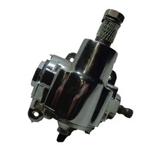 Chrome Manual Steering Gear Box For Chevrolet Vega Monza