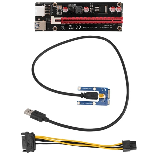  PCIe zu PCI Express 16X Riser für Laptop Externe Grafik Karte   Min1945