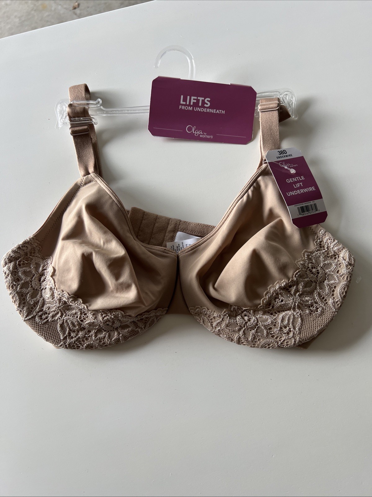 Olga Warner's Gentle Lift Full Coverage Underwire 38D