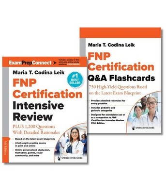 FNP Certification Intensive Review and Q&A Flashcards Set by Maria T. Codina...