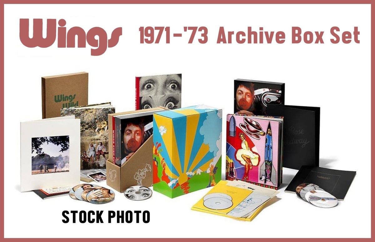 Paul McCartney & Wings 1971-73 2018 Archive Collection CD DVD Box