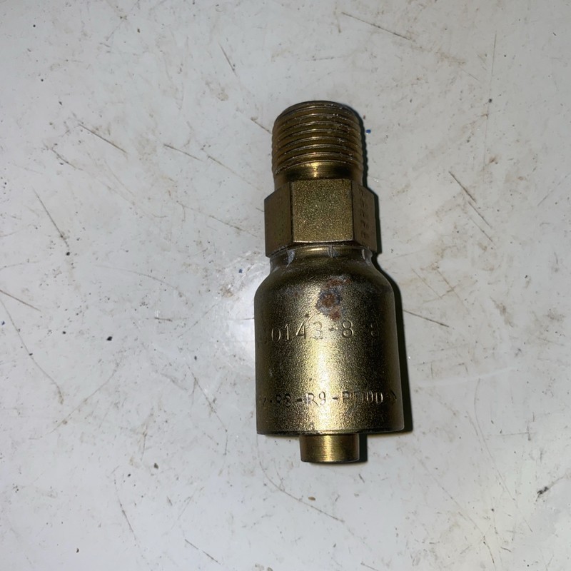 Parker High Pressure Hydraulic Hose Fitting 1/2 NPT To 1/2”  Hose P10143-8-8