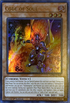 Yugioh - Code of Soul - MP25-EN206  - Ultra Rare  - NM/M