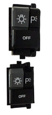 Pair 85-92 Firebird Ta Formula Gta Headlight Head Lamp Switch Gray Black 1s2189 Pair 85-92 Firebird Ta Formula Gta Headlight Head Lamp Switch Gray Black 1s2189