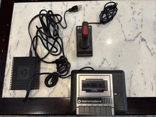 Commodore Plus/4 Power Supply 310157-02 + 1531 Cassette Drive + T-1341 Joystick