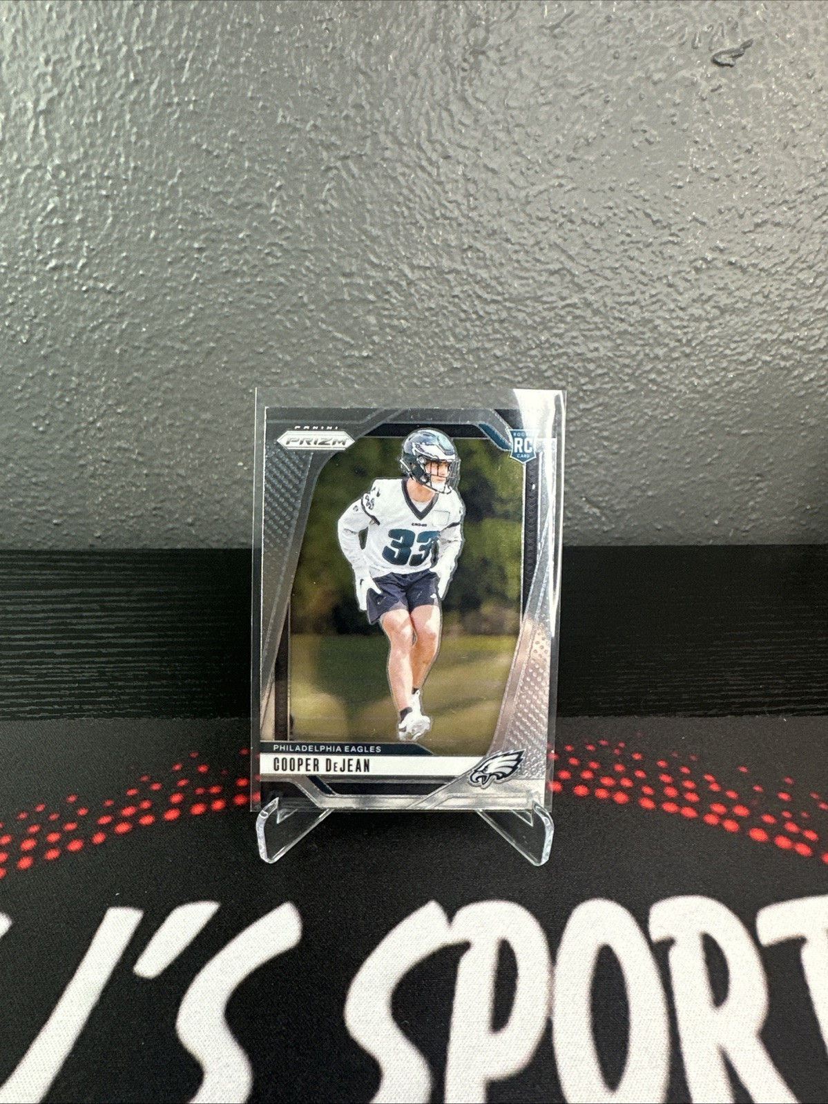 Cooper Dejean 2024 Panini Prizm Football Base Rookie No. 321 Philadelphia Eagles