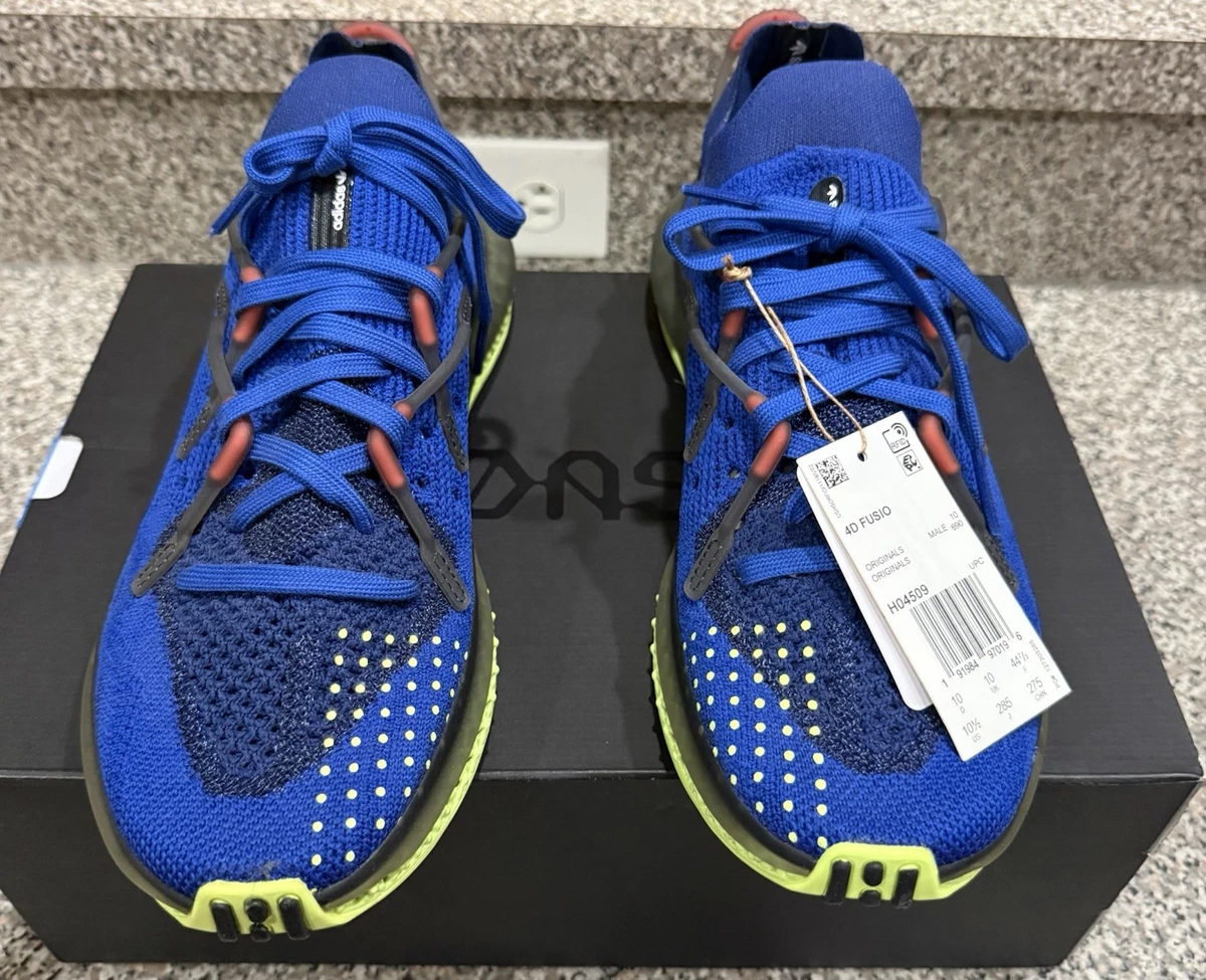 Preços baixos em adidas 4D Fusio Bold Blue Light Flash Yellow | eBay