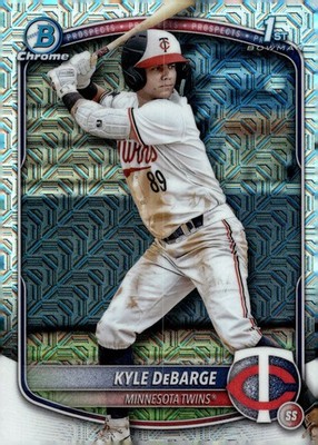 2025 Bowman Chrome 1st Propects Mojo Refractor #BCP-139 Kyle DeBarge