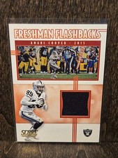 2020 Score Amari Cooper Freshman Flashbacks Player-Worn Patch Raiders #FF-AC