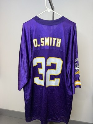 Reebok Minnesota Vikings Men s Size 2XL Onterrio Smith Vintage Jersey NEW Adult