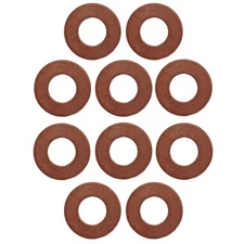 Qty 10: Fuel Injector Washer Fits Perkins Replaces 0921173