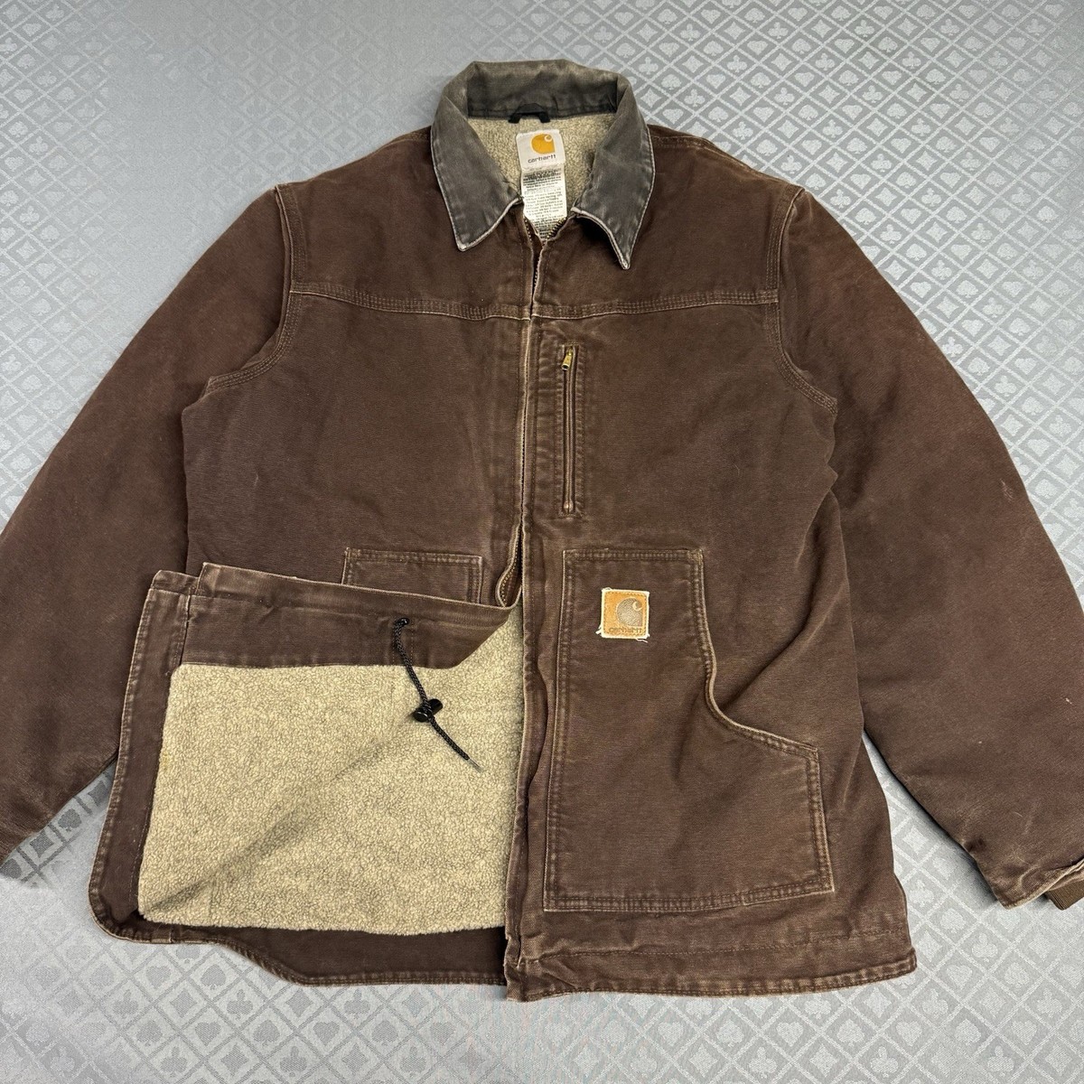 Vintage Carhartt Ridge Coat C61 DKB M MEDIUM | eBay