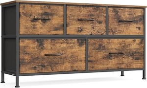 ikea malm dresser brown Danbury Modern Walnut Solid Wood 6-Drawer Dresser | Mid-Century Storage main image 0