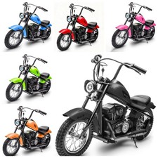 24V Kids Electric Dirt Bike, Motorcycle w/ LED Lights, Music  Fog Effect, 10MPH