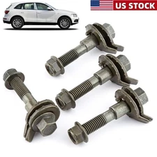 4 Bolts 16mm Car Four Wheel Alignment Cam Bolt Kit Adjustable Camber Bolts Set