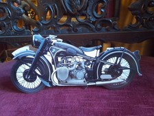 Biglietto Woodstock vintage moto BMW 32 anni '30 foto J.Milstein