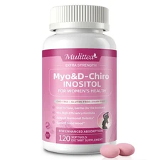 Liposomal Myo-Inositol & D-Chiro Inositol Supplement for Women - 401 Ratio Pl...