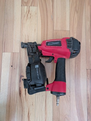 #ad Tool Shop Pneumatic Coil Roofing Nailer Shingle Siding Air Nail $49.00