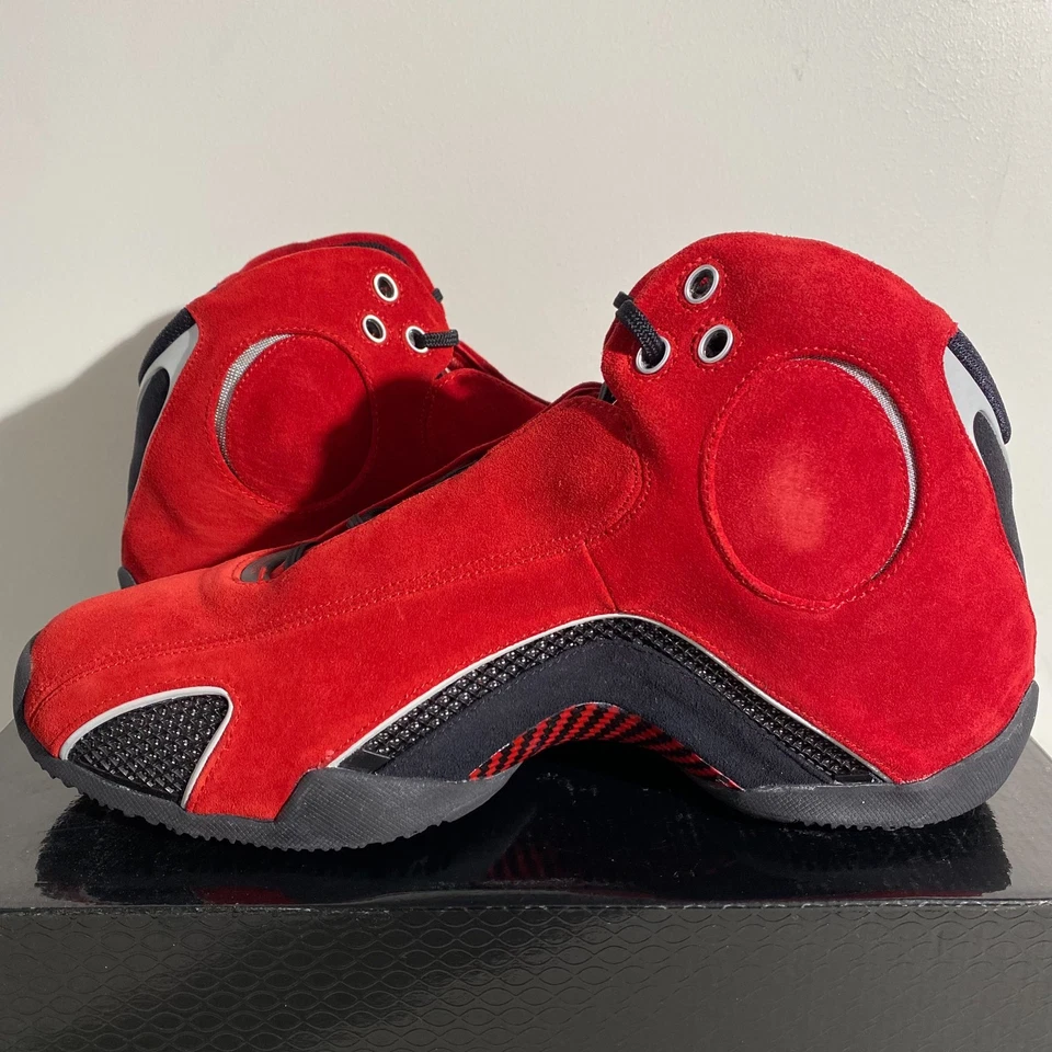 Size 12 - Air Jordan 21 OG Varsity Red Suede 313495-602 BRAND NEW! SUPER RARE! - image 3 of 4