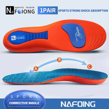 Sport Orthopedic Insoles for Feet Men Women EVA Breathable Shock Absorption Shoe