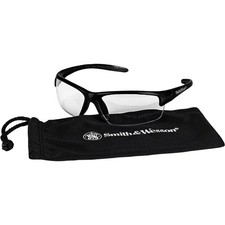 Smith  Wesson Equalizer Safety Glasses Gun Metal Frame Clear Anti-Fog Lens NEW