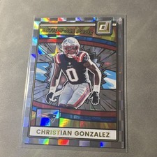 Panini 2025 Donruss Action All-Pros Christian Gonzalez AAP-CGO Patriots NFL