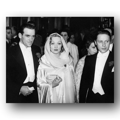 Marlene Dietrich Douglas Fairbanks Jr Rudolf Sieber Photo 8x10 Rembrandt 1935