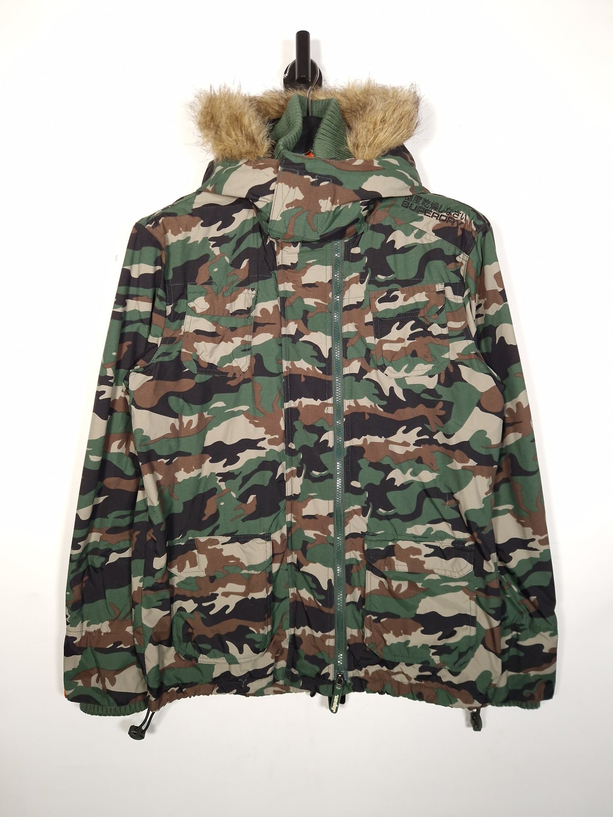 Superdry Windcheater Jacket Size Medium Men's Gre… - image 1