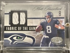 2006 Leaf Certified Materials Matt Hasselbeck Fabric of the Game #FOTG-116 /50