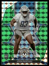 2022 Panini Mosaic #388 Josh Paschal Mosaic Green
