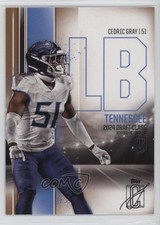 2024 Topps Signature Class Rookies Bronze Cedric Gray #189 3n1
