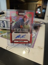 Cardinals Max Rajcic 2025 Prizm Autographed  Ss-mr Trading Card /99
