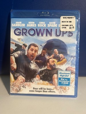 Grown Ups (Blu-Ray) w/Adam Sandler  .1080p ..BRAND NEW & SEALED!
